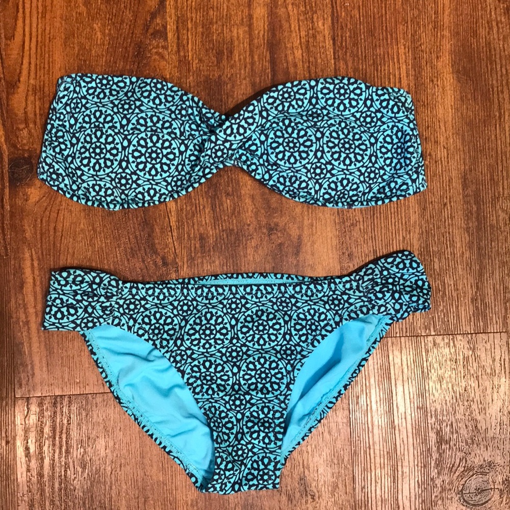 Tommy Hilfiger 2pc bandeau bathing suit